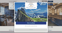 Desktop Screenshot of hotel-marmolada.com